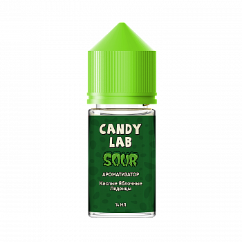 Ароматизатор CandyLab SOUR "Acid Apple / Кислые Яблочные Леденцы" 14мл (на 30мл)